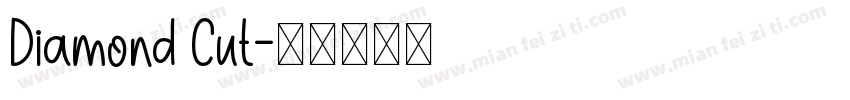 Diamond Cut字体转换